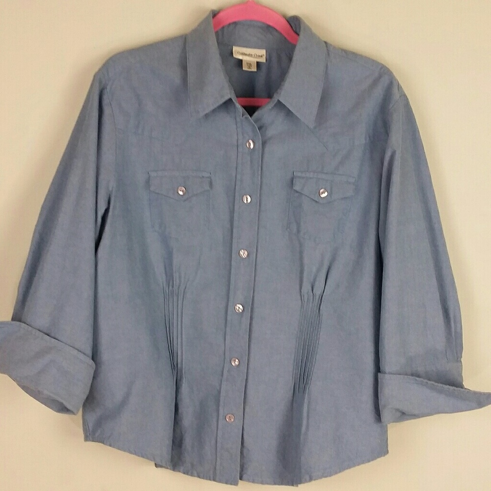 Coldwater Creek Chambrey Shirt
